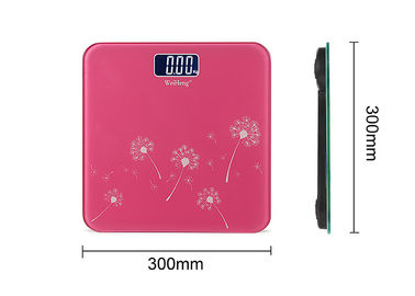 Chine Échelles de Digital de salle de bains de la place 300x300MM, échelles électroniques roses de poids fournisseur
